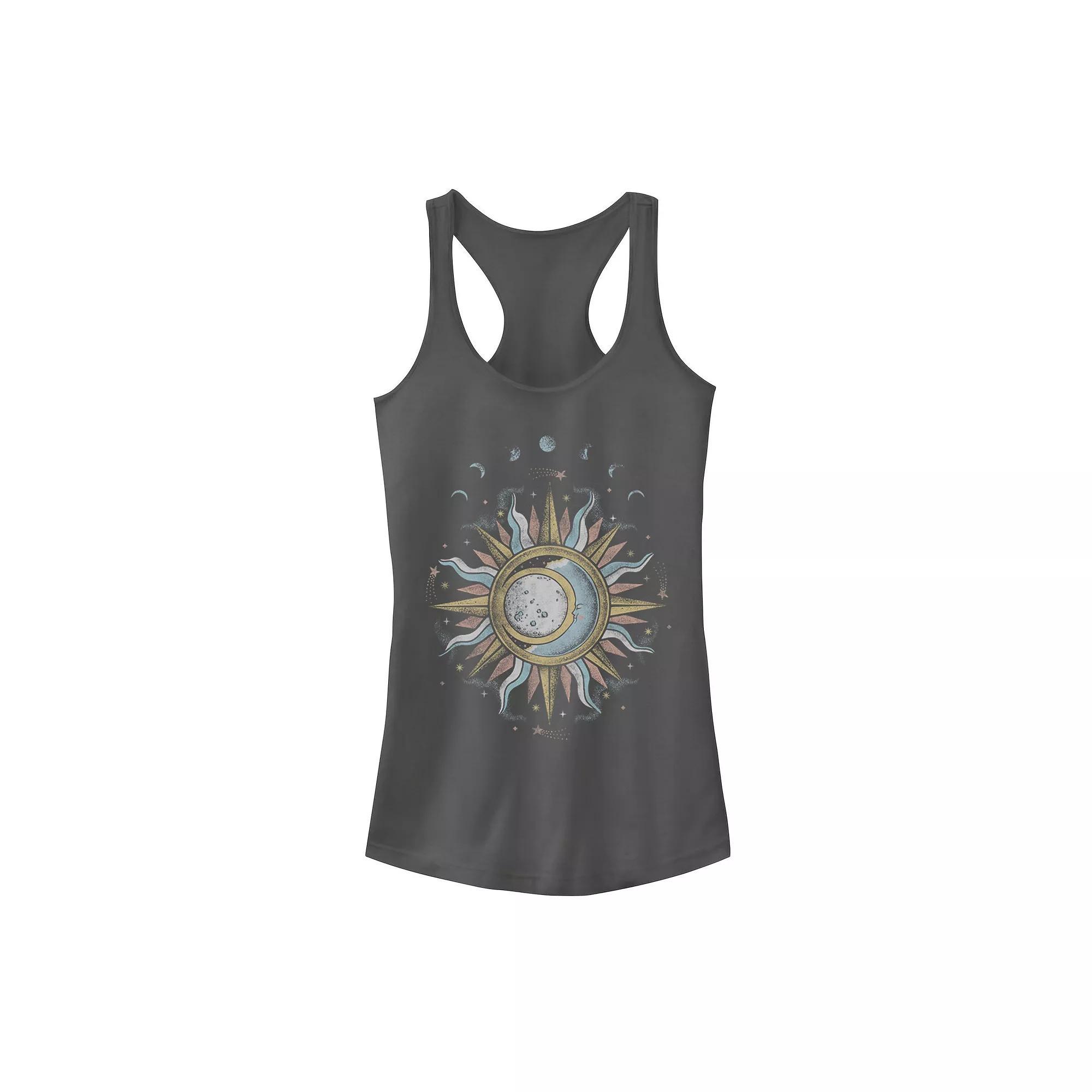 Juniors' Star Wars "May the Fourth Be With You" Boba Fett Helmet Racerback Tank Top, Girl's, Size: XXL, Black Product Image