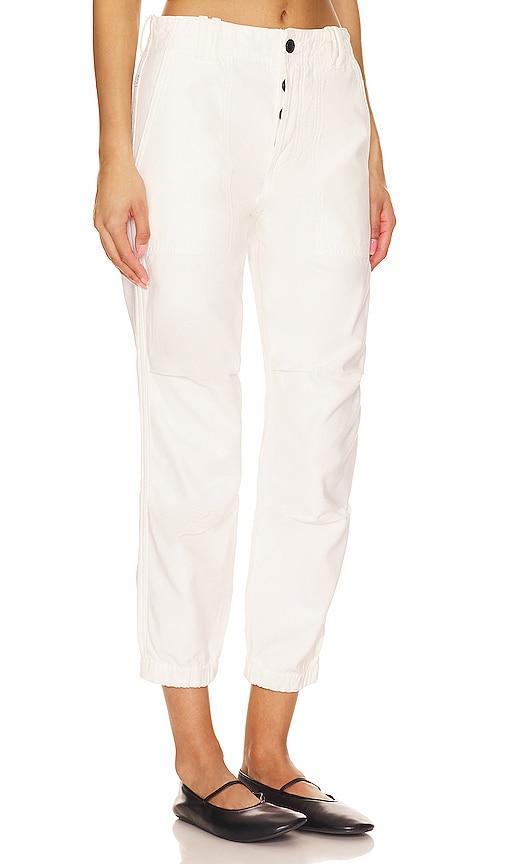 Agnit Sateen Cropped Utility Trousers Product Image