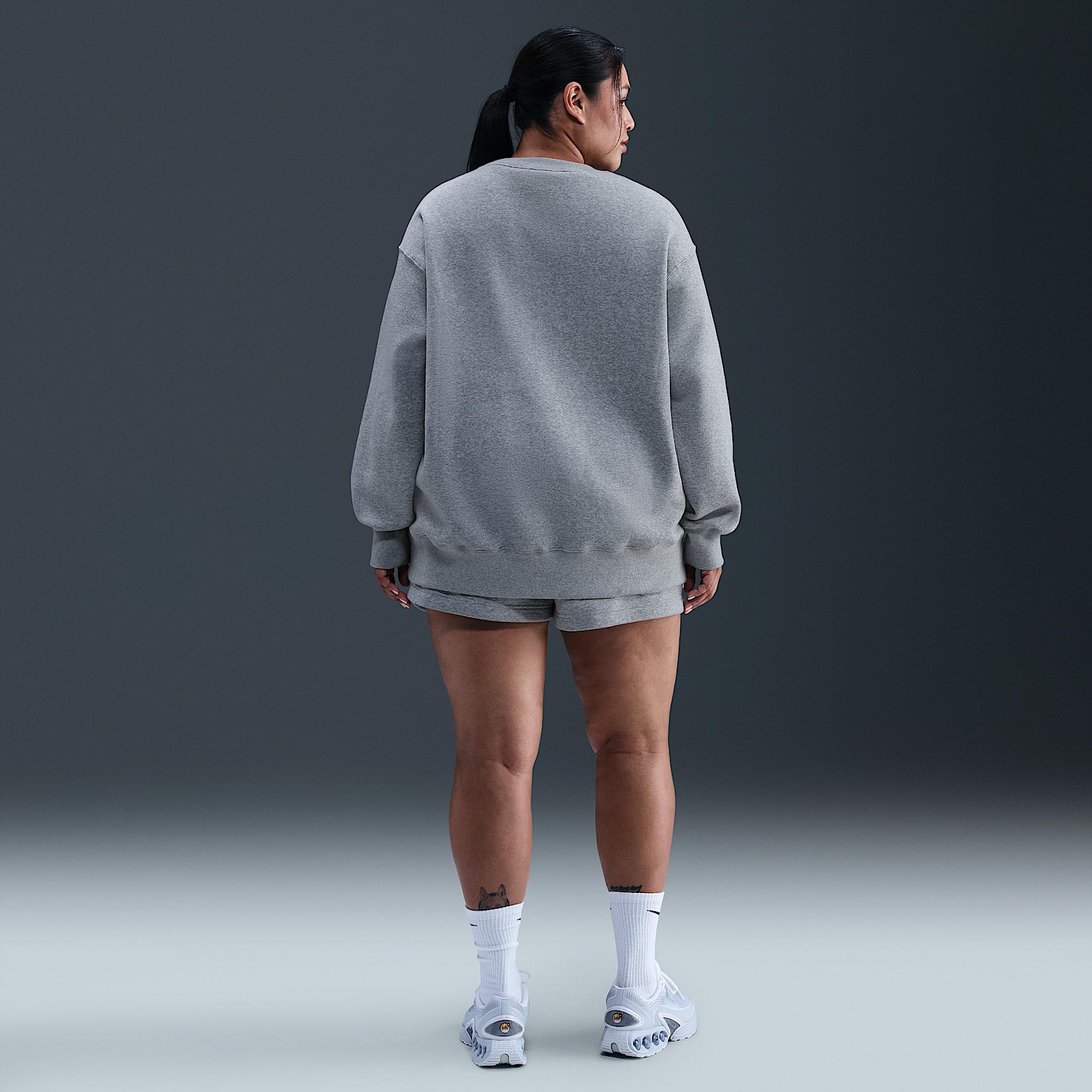 Nike Sportswear Phoenix Fleece Women's Oversized Crew-Neck Sweatshirt (Plus Size) Product Image
