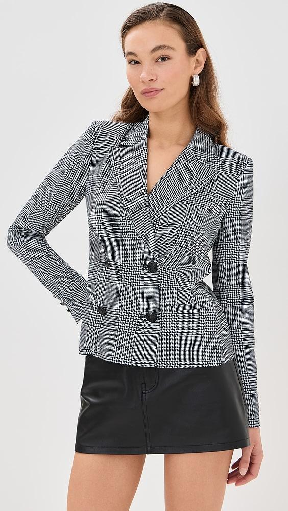 L'AGENCE Atmore Double Breasted Blazer | Shopbop Product Image
