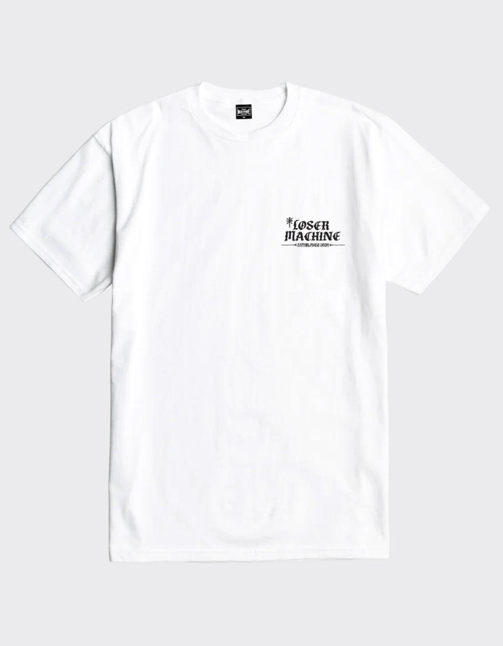 LOSER MACHINE Califas Locos Mens Tee - WHITE Product Image