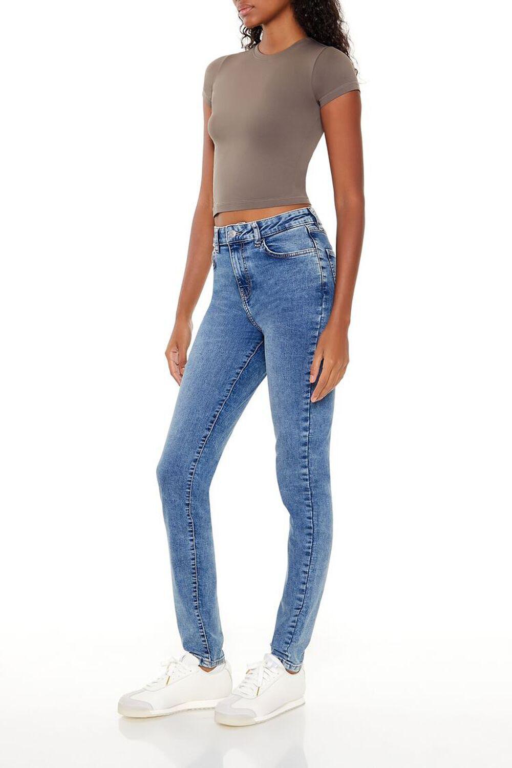 Mid-Rise Skinny Jeans | Forever 21 Product Image