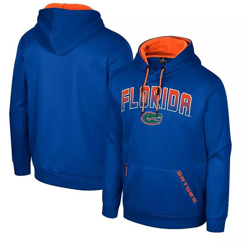 Men's Colosseum Royal Florida Gators Reese Pullover Hoodie, Size: 2XL, Blue Product Image