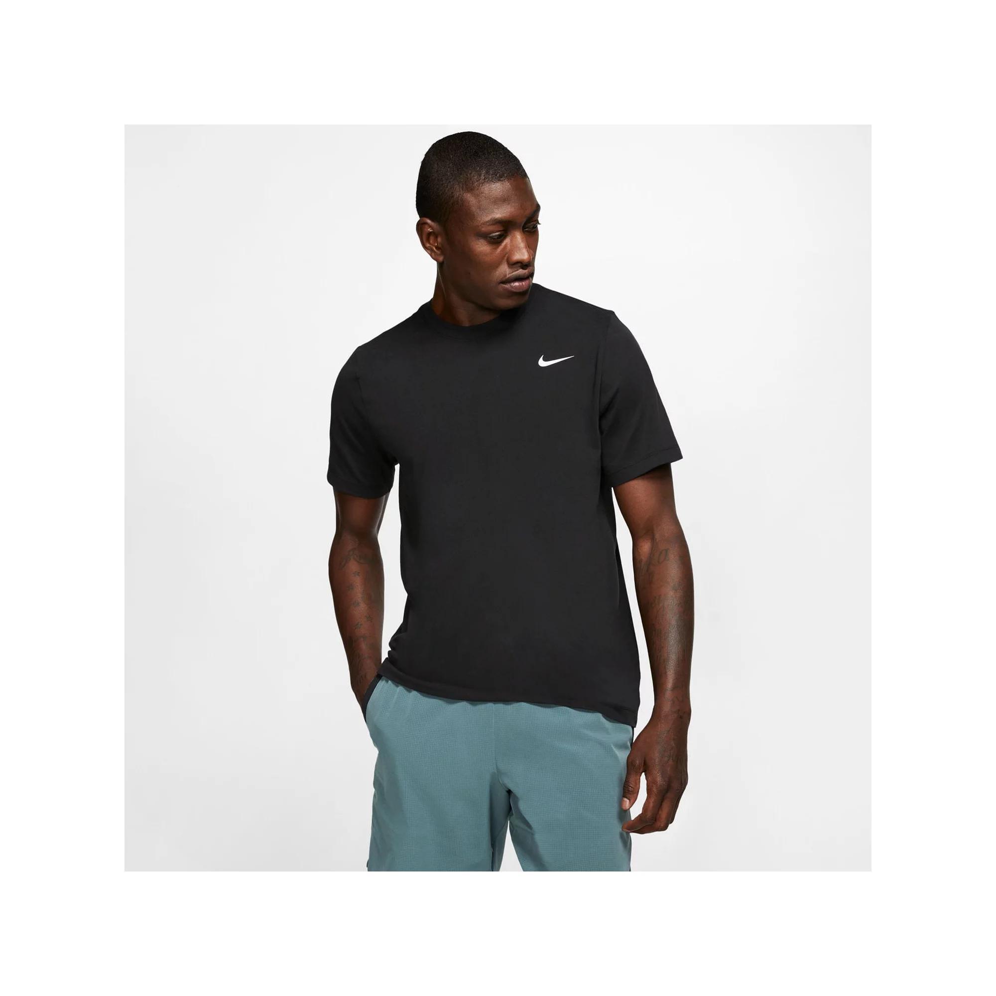 Men's Nike Dri-FIT Training Tee, Size: Small, Black Product Image