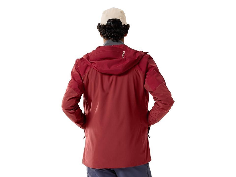 Arc'teryx Proton Hybrid Hoodie (Bordeaux) Men's Clothing Product Image