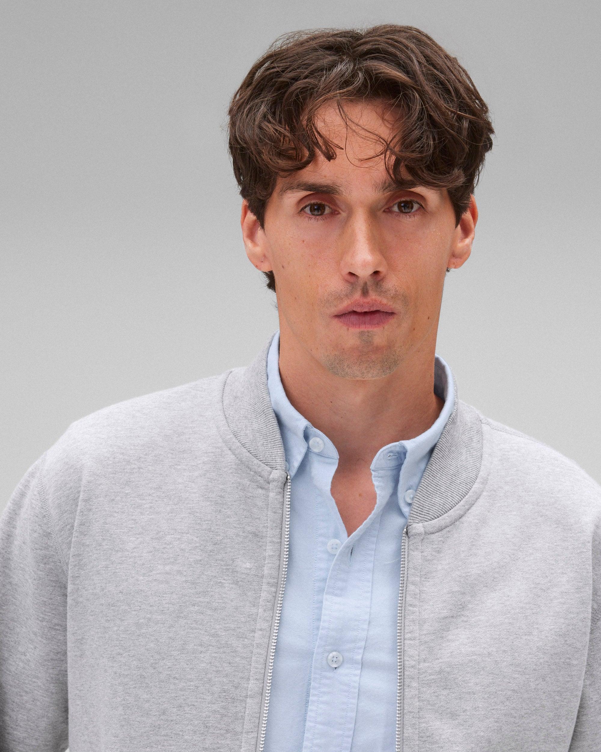Midweight Terry Standard Zip Bomber Male Product Image