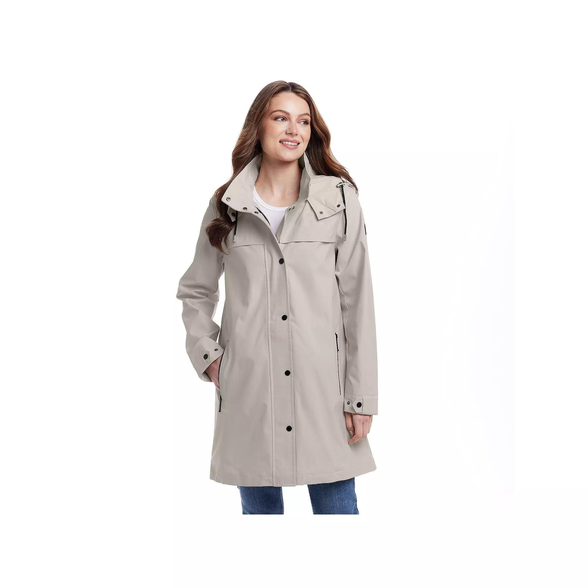 Womens Weathercast A-Line Rain Jacket Product Image