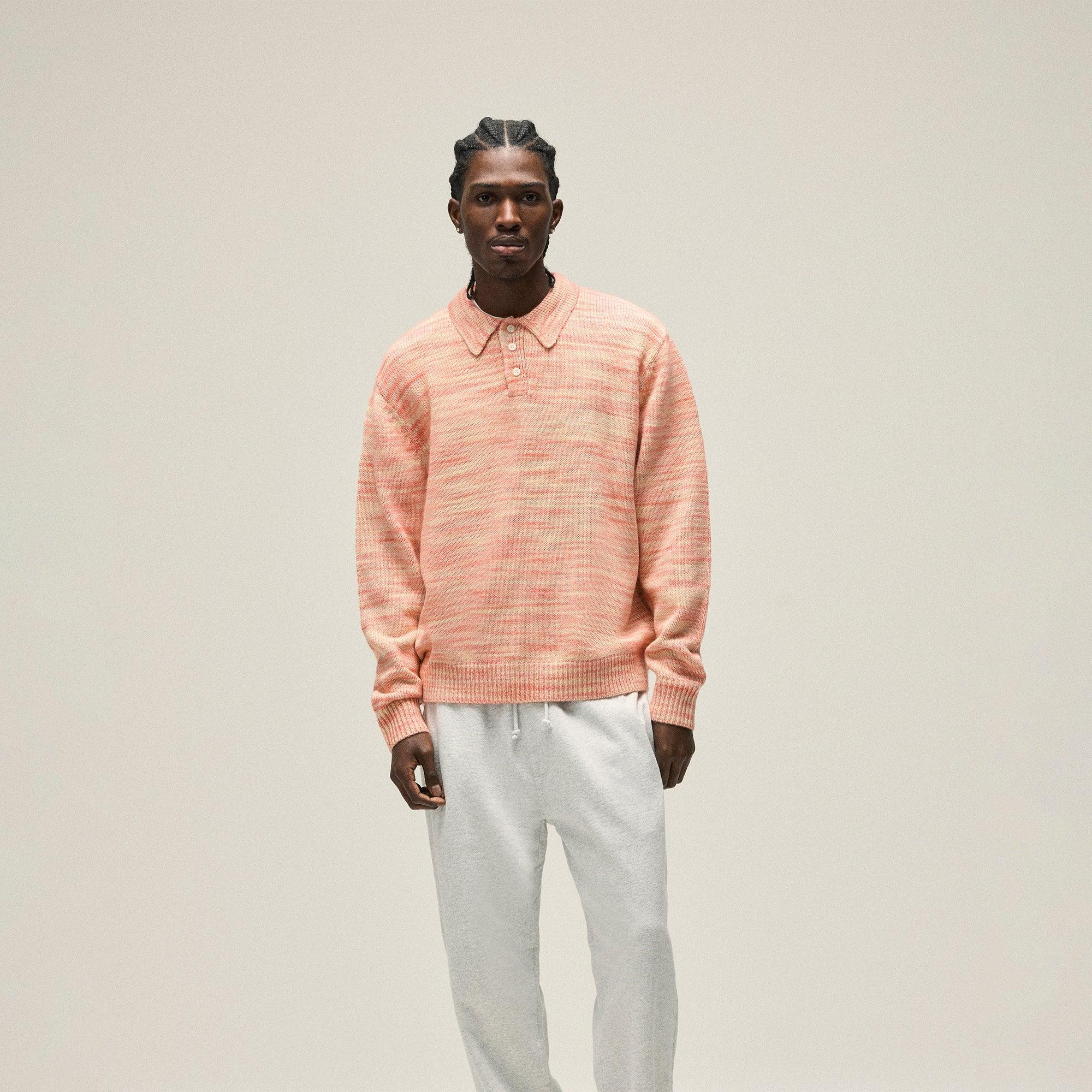 Kith Fleece Bryson Sweatpant - Light Heather Grey Male Product Image