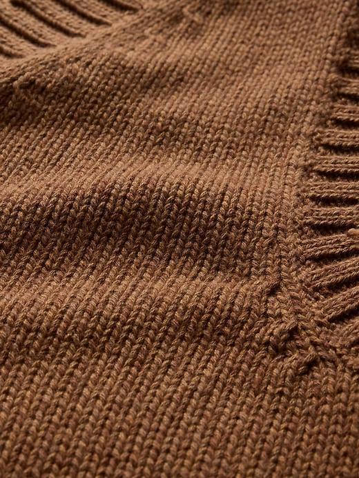 Oversized Sweater Vest Product Image