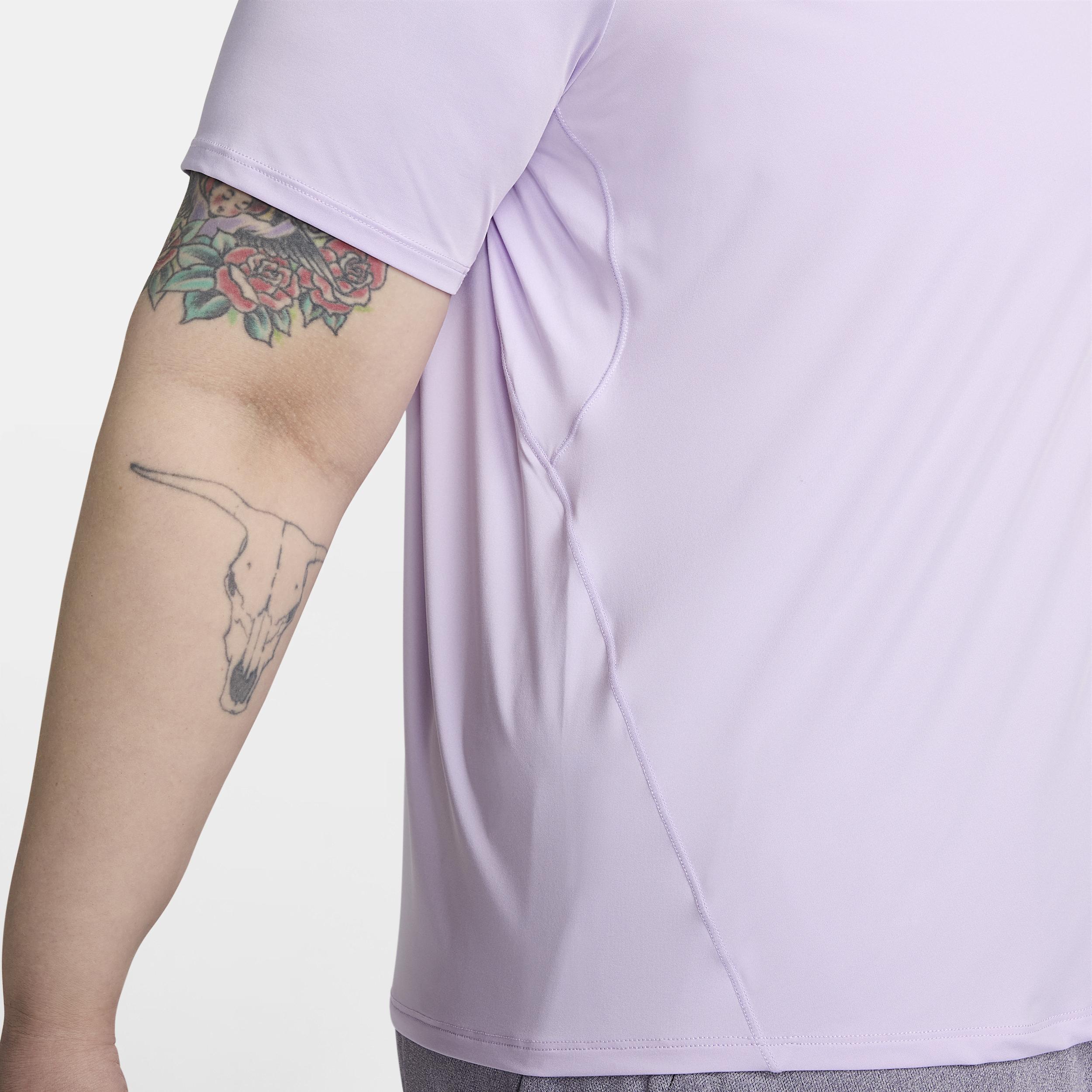 Nike One Classic Women's Dri-FIT Short-Sleeve Top (Plus Size) Product Image