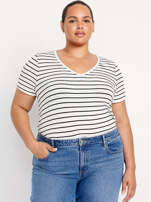 Luxe V-Neck T-Shirt Product Image