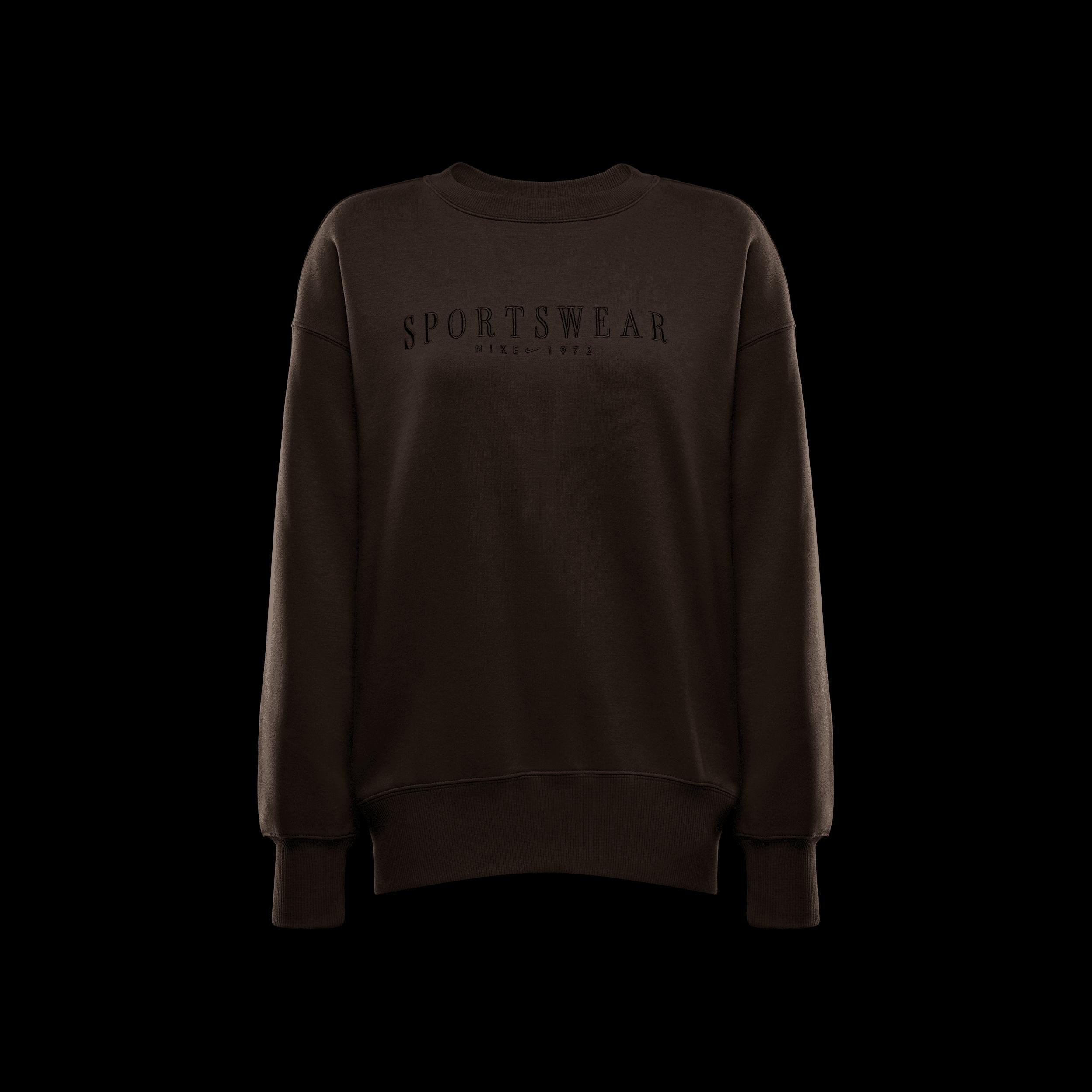 Women's Nike Sportswear Phoenix Fleece Oversized Crew-Neck Sweatshirt Product Image