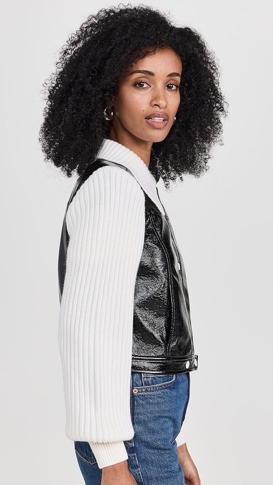 Cinq à Sept Knit Sleeve Ciara Jacket | Shopbop Product Image