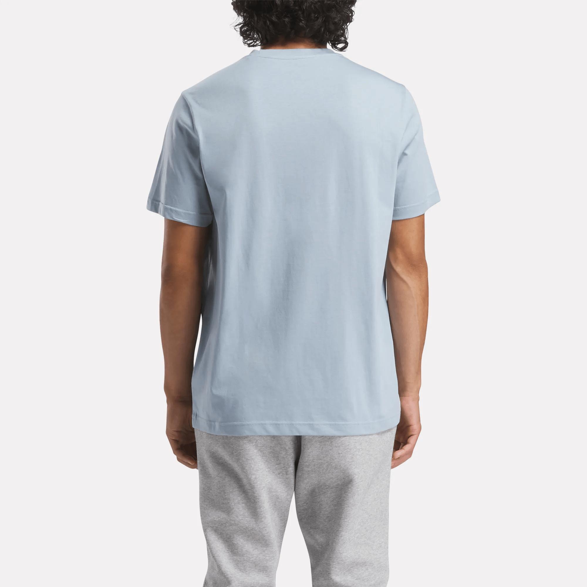 Men's Reebok Identity Big Stacked Logo T-Shirt Product Image