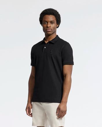 MENS NICHOLSON RIB COLLAR PIQUE POLO - B6K401F200 Product Image
