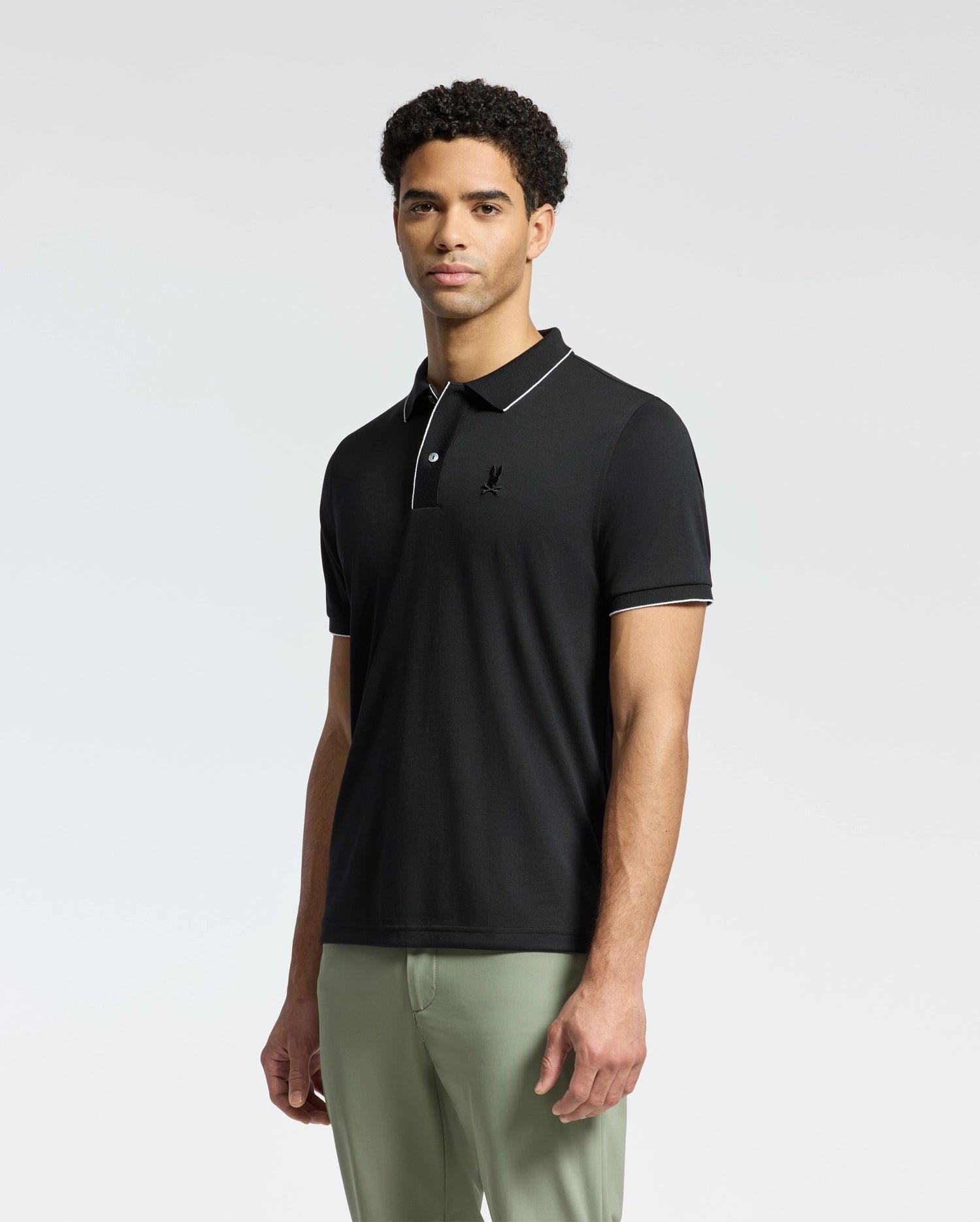 MENS BRYCE PERFORMANCE PIQUE POLO SHIRT - B6K486F200 Product Image
