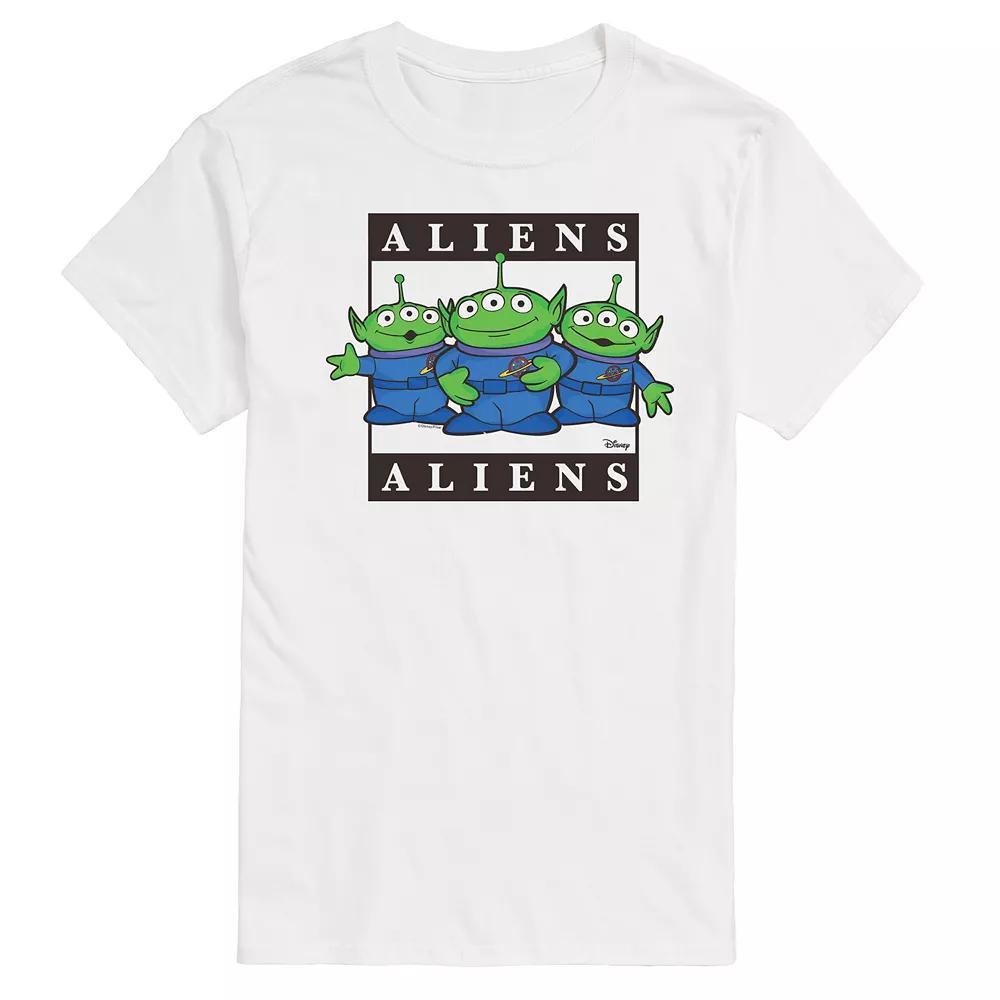 Disney / Pixars Toy Story 4 Mens Aliens Graphic Tee Ivory Product Image