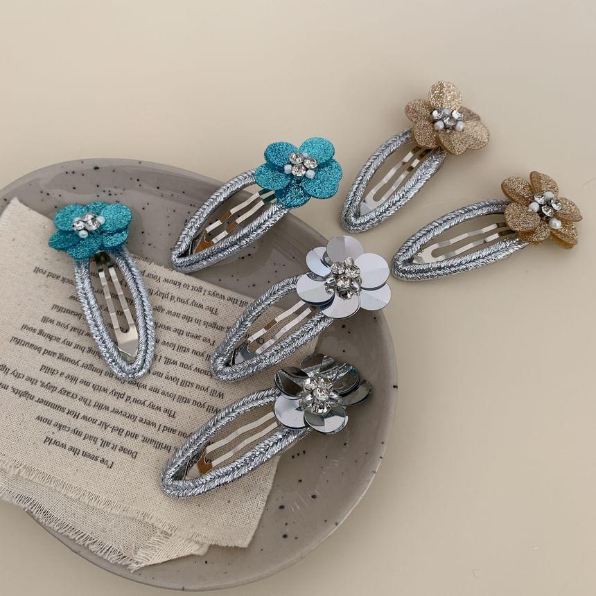 Floral Hair Clip Set Product Image