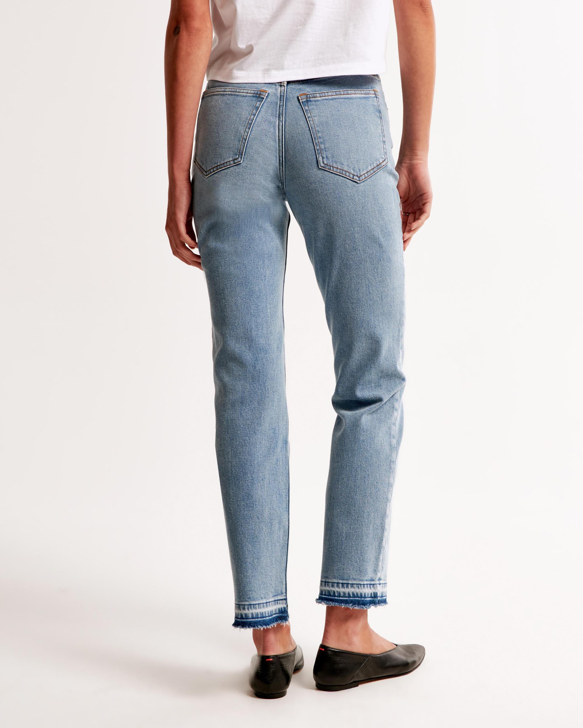 Ultra High Rise Ankle Straight Jean Product Image