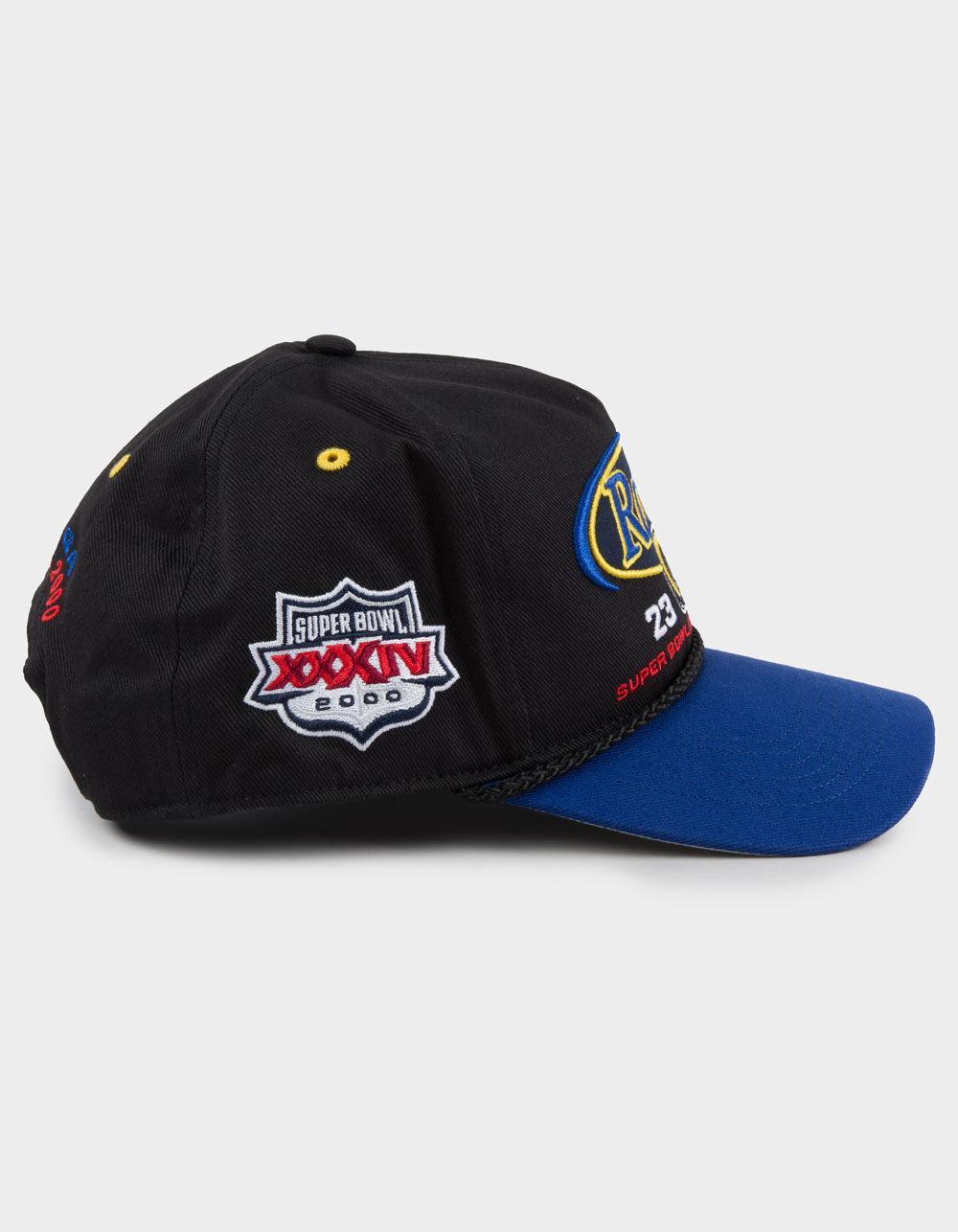 47 BRAND Los Angeles Rams Gridiron '47 Hitch Snapback Hat - BLK/BLUE Product Image
