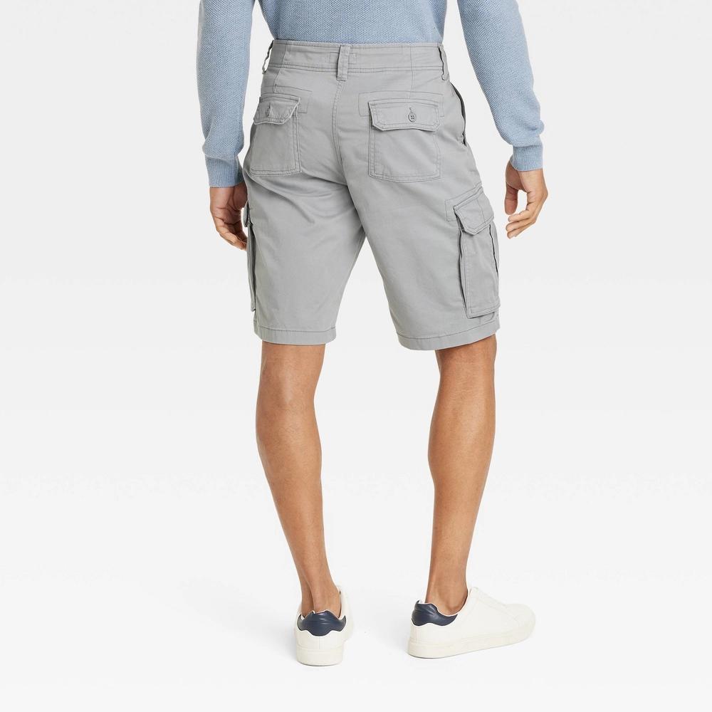 Men's 11" Cargo Shorts - Goodfellow & Co™ 29: Cotton Spandex Blend, Midweight, Product Image