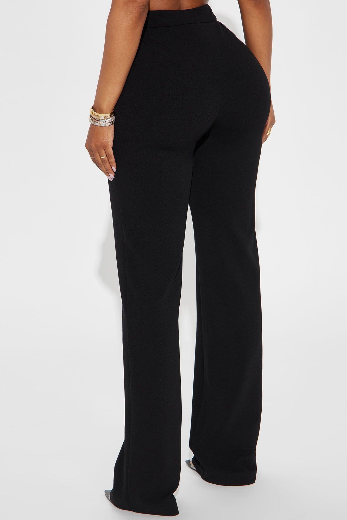Core Competency Straight Leg Trouser - Black Product Image