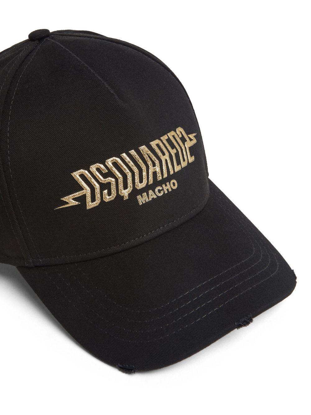 logo print baseball cap Product Image