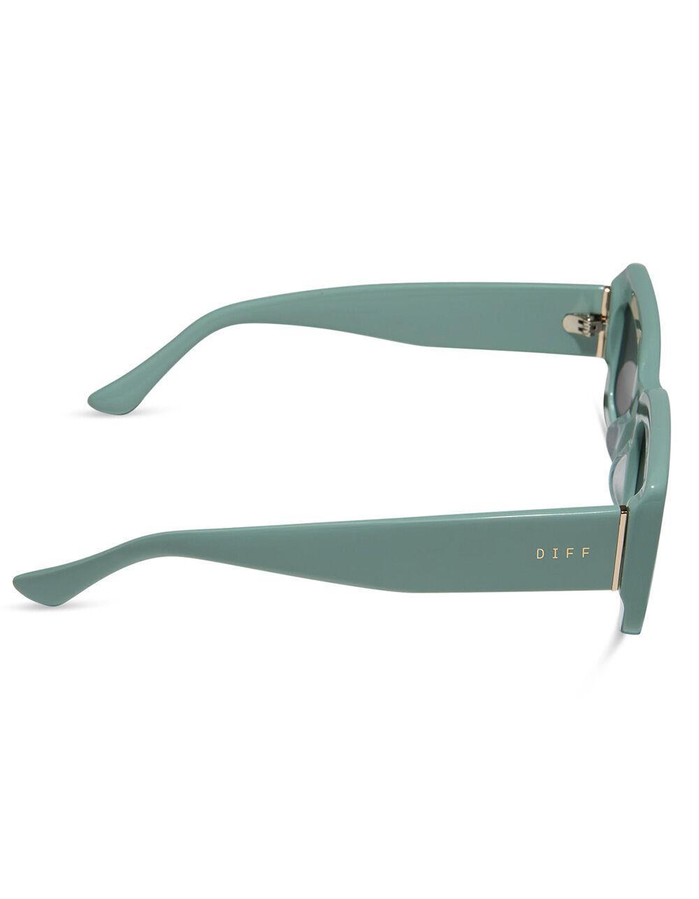 DIFF EYEWEAR Indy Polarized Sunglasses - TEAL BLUE Product Image