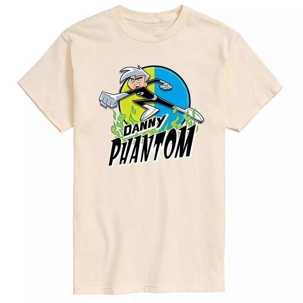 Mens Danny Phantom Danny Badge Graphic Tee Ivory Product Image