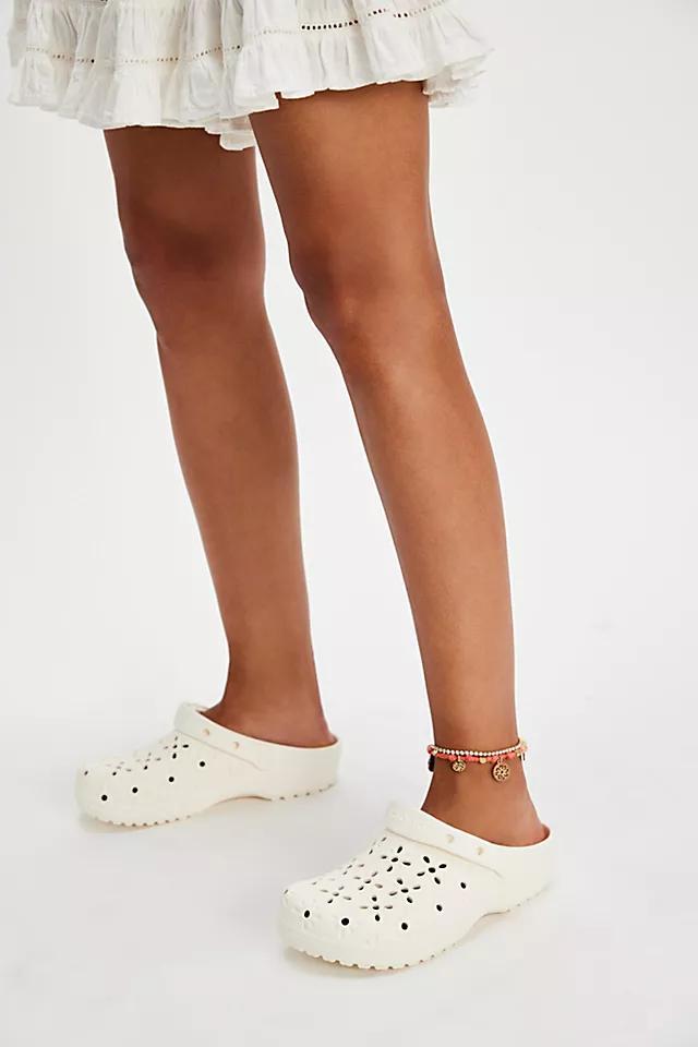 Crocs Classic Floral Cut Clogs Product Image