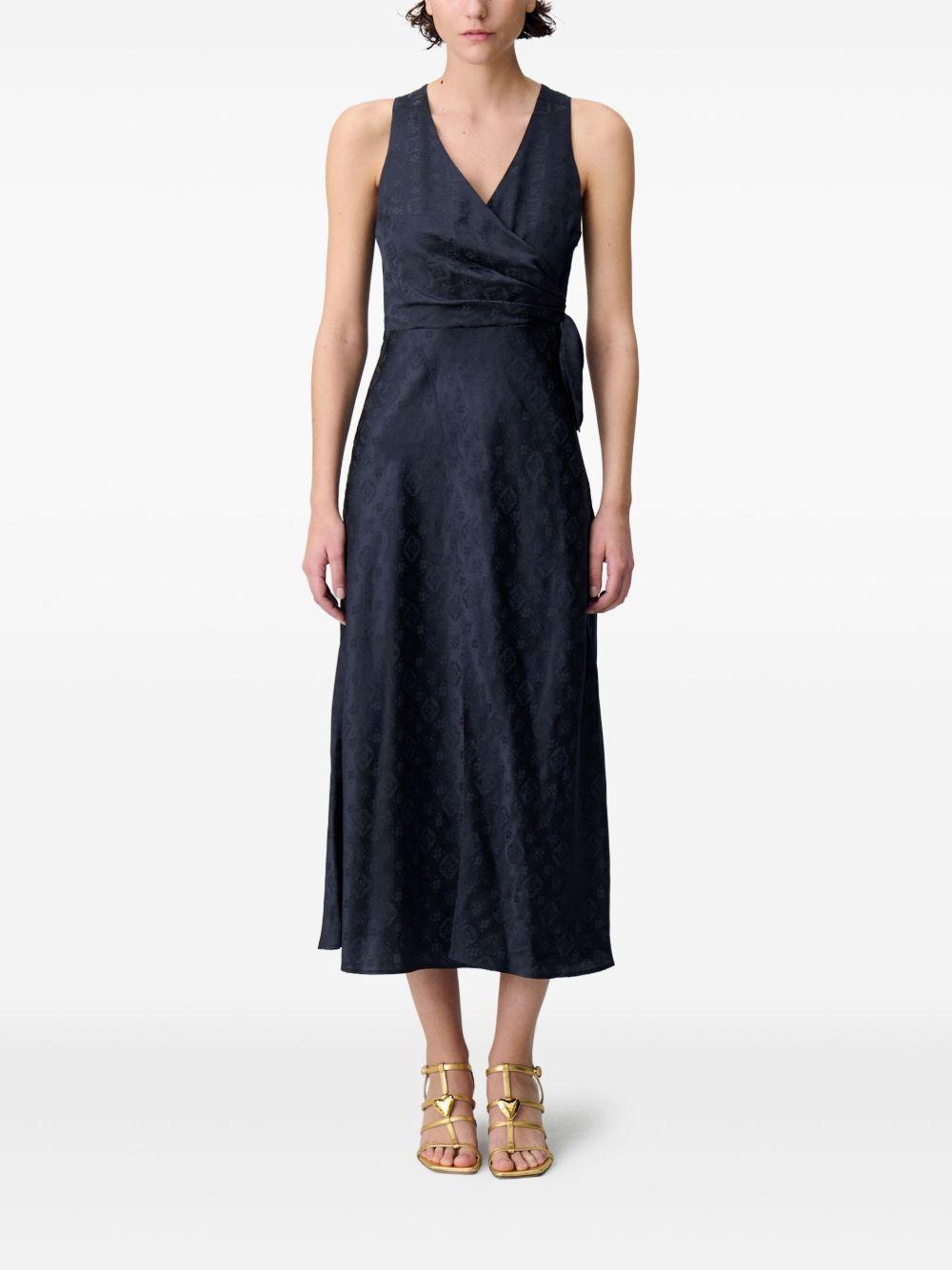 satin midi dress Product Image