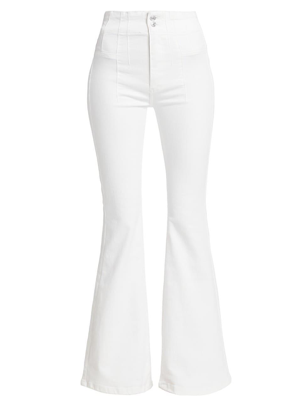 Free People Jayde Flare (Pure ) Women's Jeans Product Image