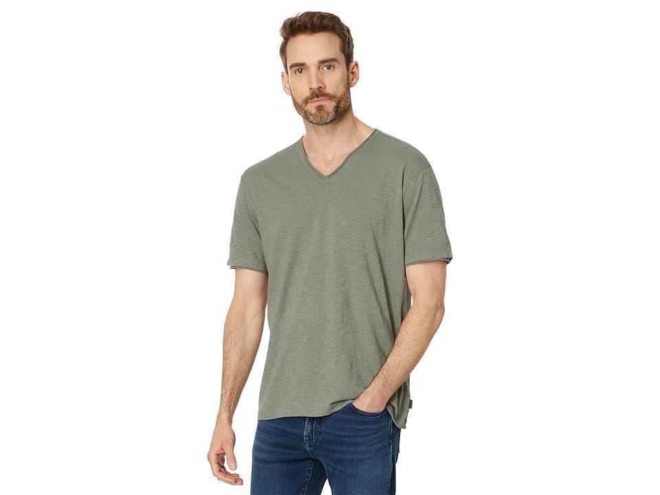 John Varvatos Miles Short Sleeve V Neck Tee Product Image