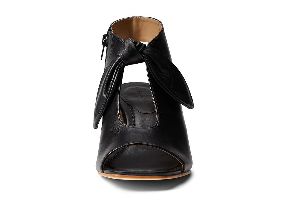 Lizzie Suede Knot Zip Sandals Product Image