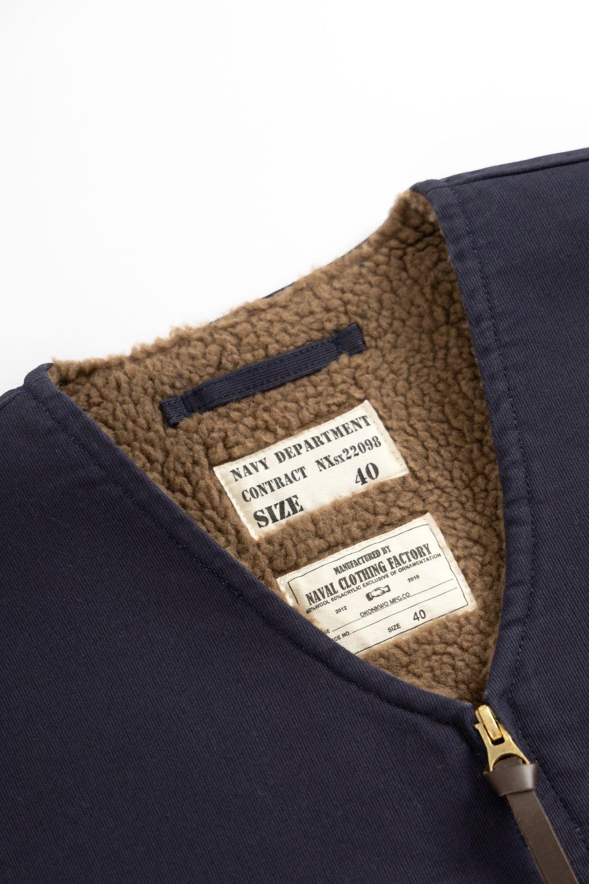 Okonkwo MFG - Sherpa Work Liner - Navy Product Image