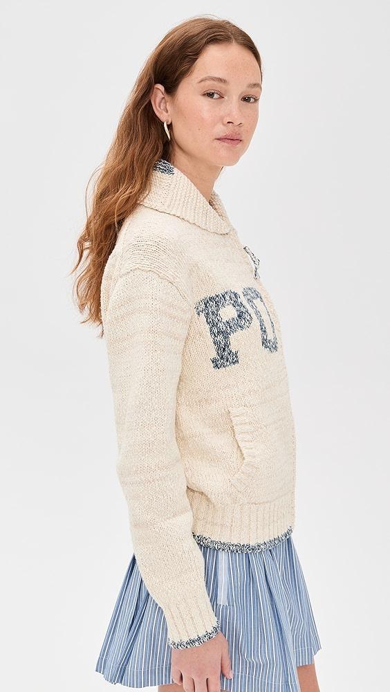 Polo Ralph Lauren Long Sleeve Collared Cardigan | Shopbop Product Image