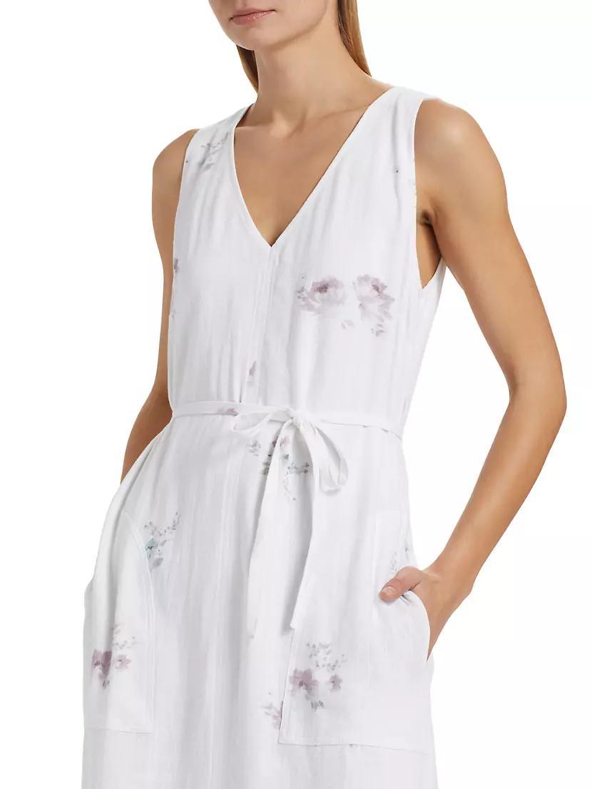 Loretta Floral Midi-Dress Product Image