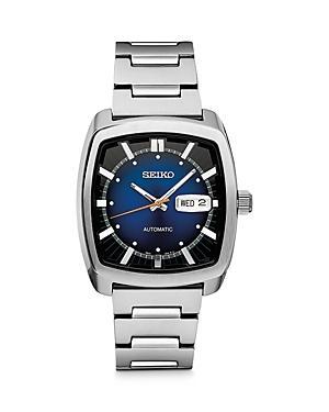 Seiko Mens Recraft Leather Automatic Watch - SNKP27 Brown Product Image