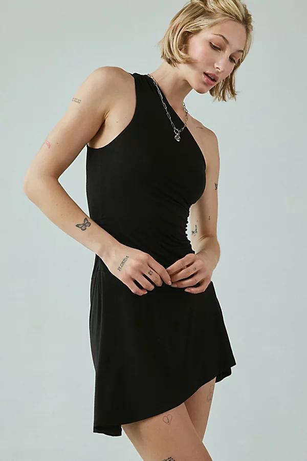 Urban Outfitters UO Monica Asymmetrical One-Shoulder Mini Dress Womens at Urban Outfitters Product Image