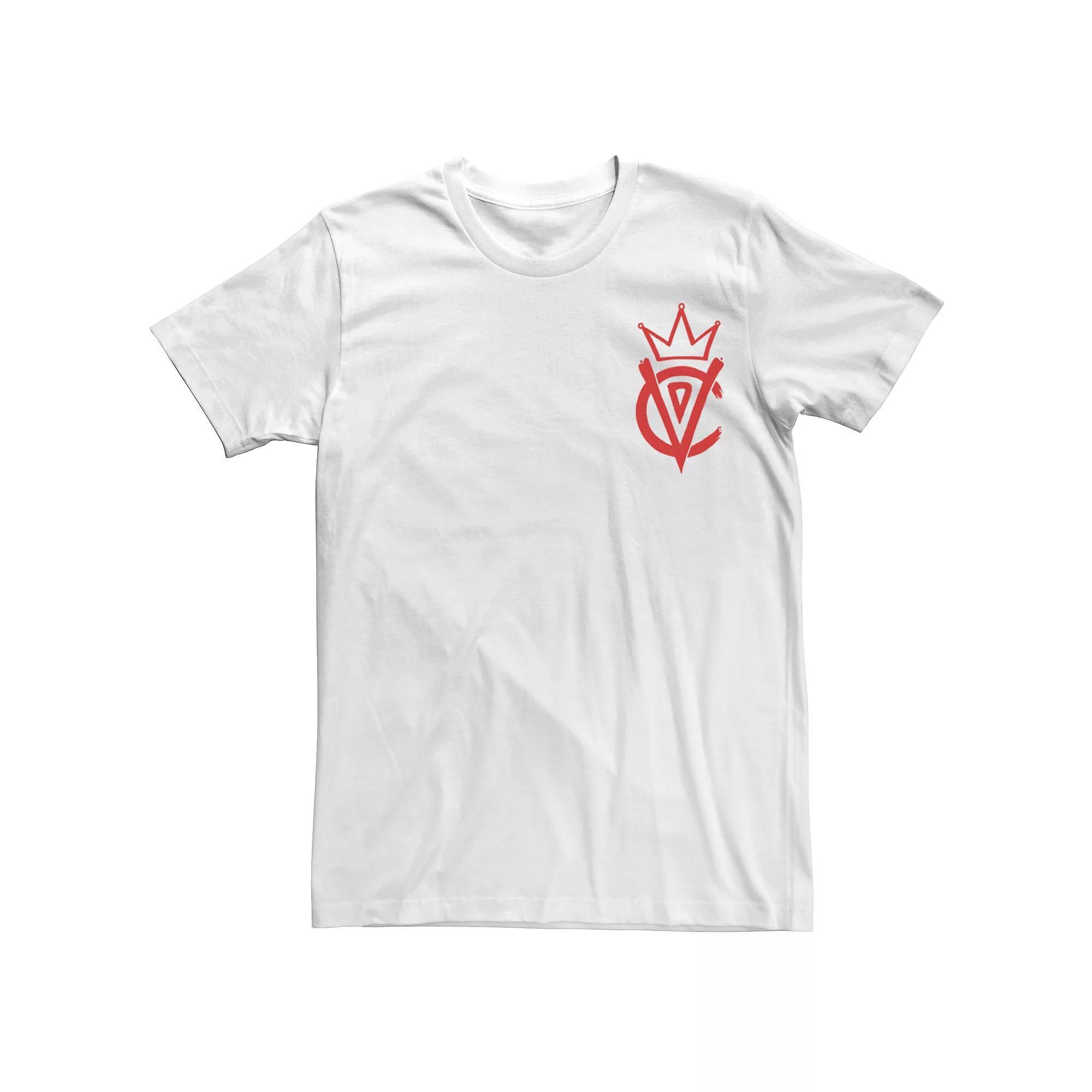 Men's Marvel Avengers Yellow Block Logo Tee, Size: Large, White Product Image
