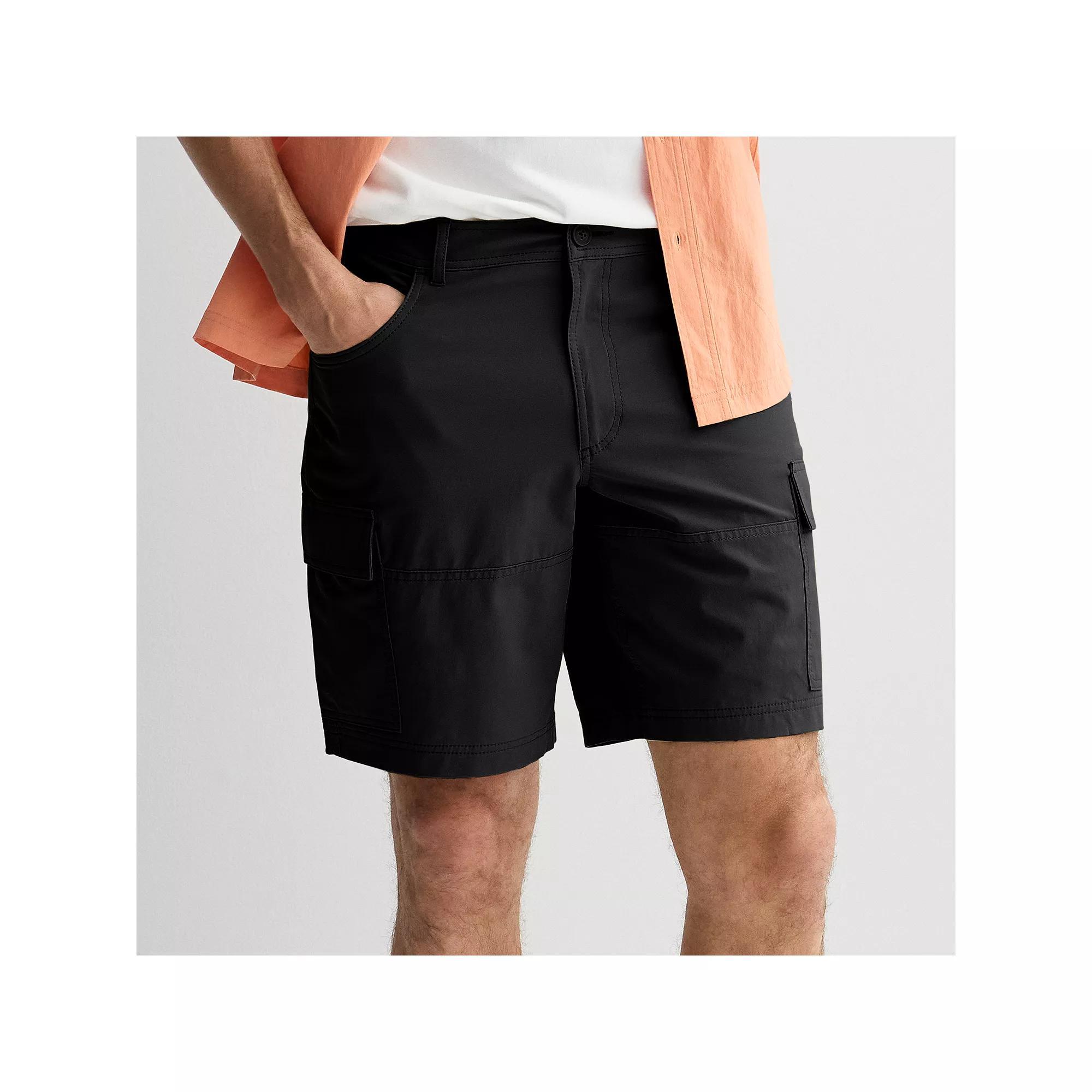Men's Sonoma Goods For Life® 9-in. The Performance Cargo Shorts, Boy's, Size: 33 9 IN, Iron Ore Product Image