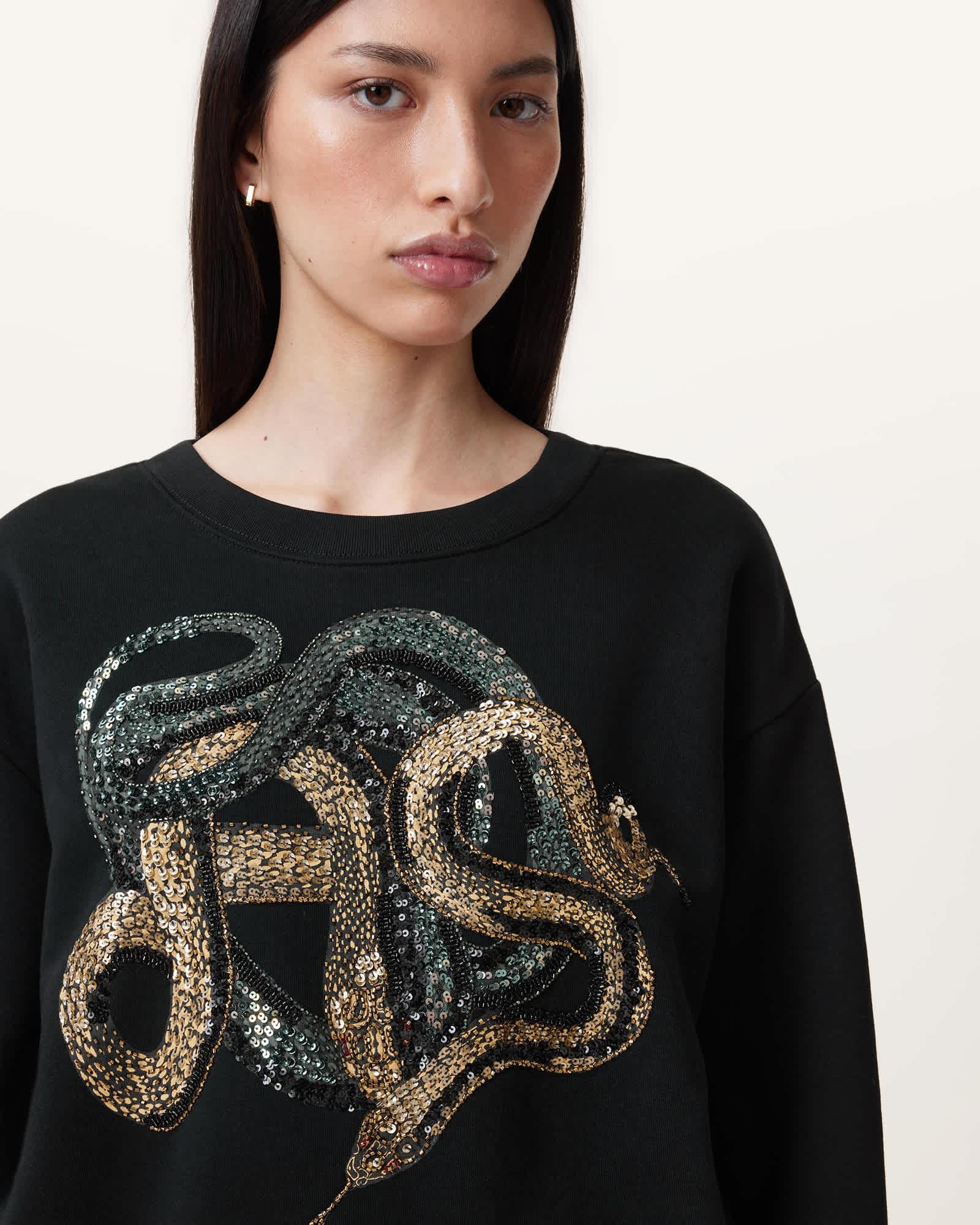 Slitha Separo Sequin Sweatshirt Product Image