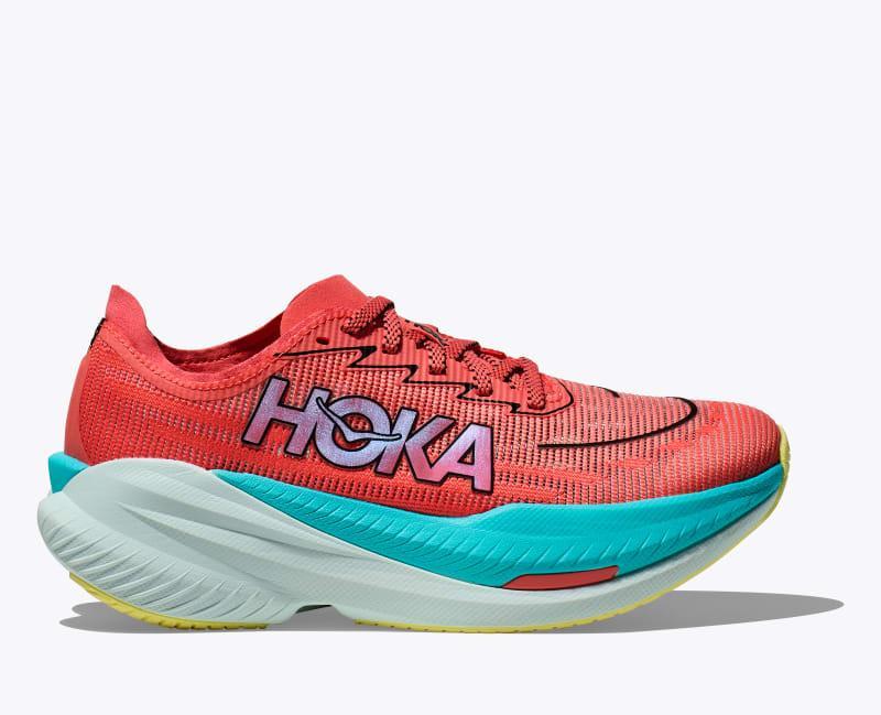 HOKA Men's Mach X 2 Shoes in Skyward Blue/Electric Cobalt, Size 8.5 W Product Image