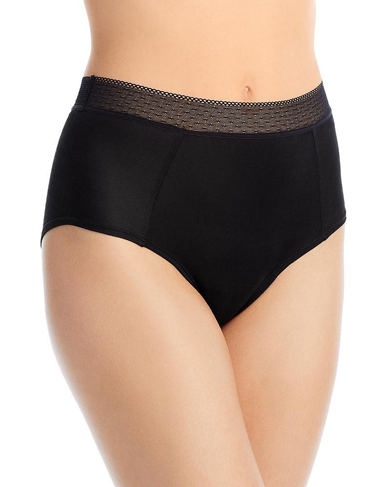 Uwila Warrior Silk High Waisted Lace Trim Briefs Product Image