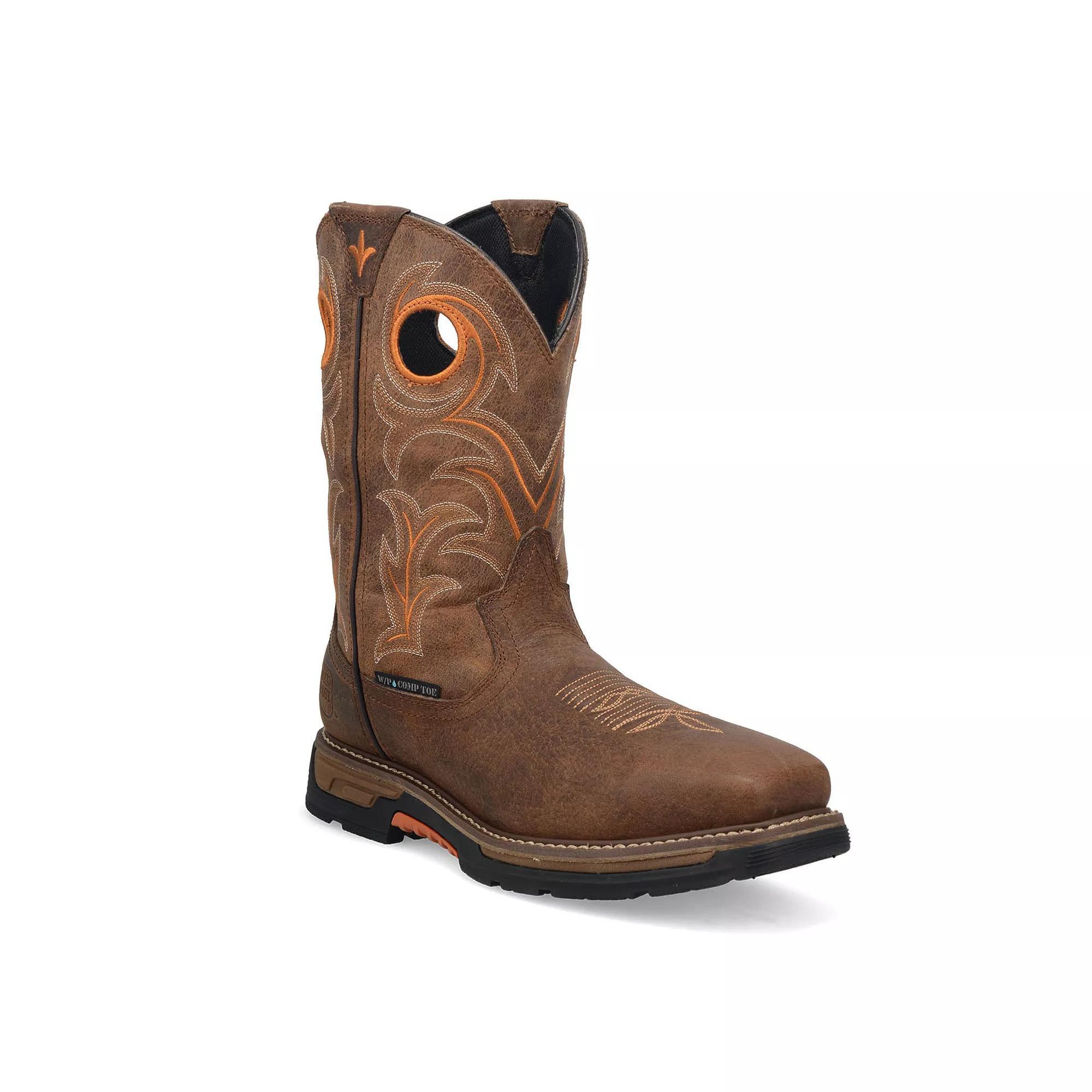 Dan Post Storms Eye Men's Waterproof Composite Toe Work Boots, Size: 11 Wide, Brown Product Image