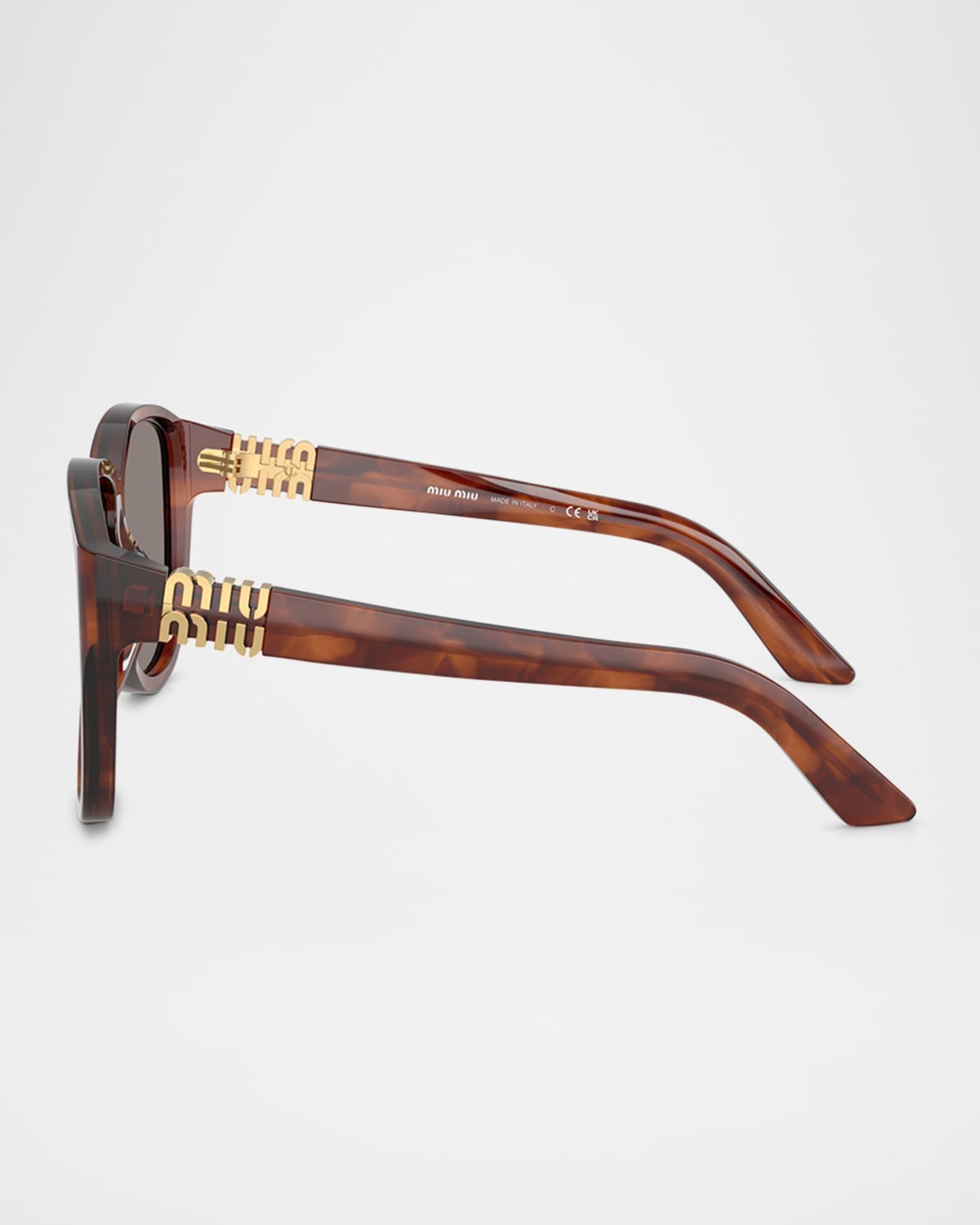 MU A08SF Acetate Aviator Sunglasses Product Image