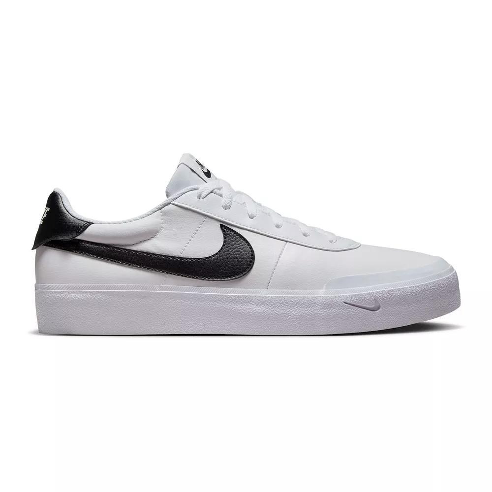 Nike Court Shot Men's Shoes, Size: 7.5, White Black Product Image
