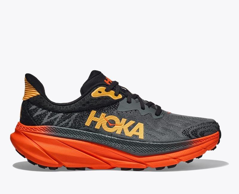 HOKA Men's Challenger 7 Shoes in Mountain Fog/Druzy, Size 8 Product Image