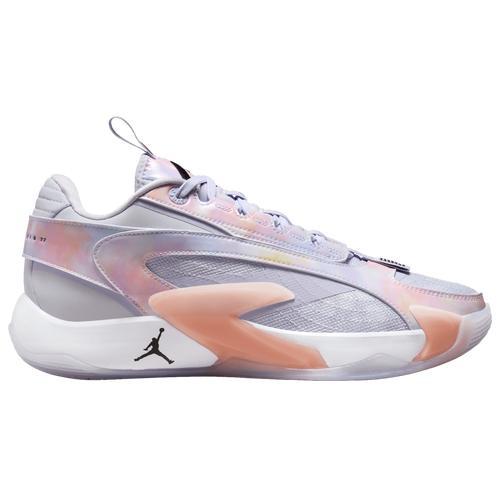 Jordan Boys Michael Jordan Jordan Luka 2 - Boys Grade School Basketball Shoes Bright Mango/Barely Green/Black Product Image