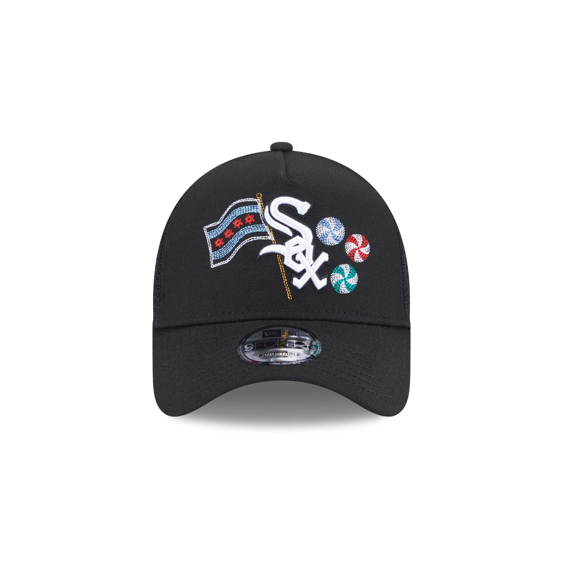 Chicago White Sox State Stitch 9FORTY A-Frame Trucker Hat Male Product Image